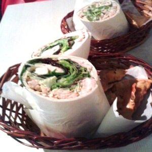 Wrap cesar con pollo
