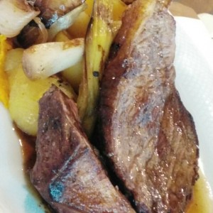 punta trasera a la brasa