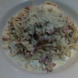 Pancetta funghi