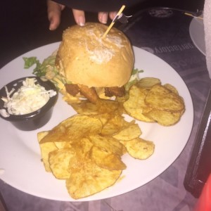 Hamburguesas con la carne fria, terrible!