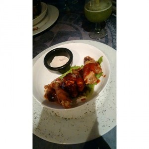 Alitas bbq