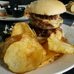 Hamburguesa Chicago con extra de carne