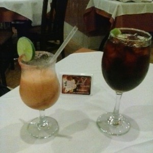 Tinto de Verano y Ron Punch