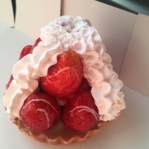 tartaleta de fresa