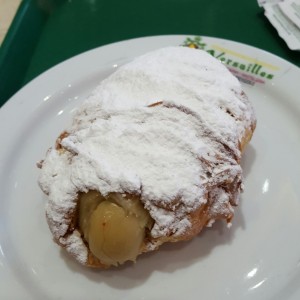 Cola de langosta con crema pastelera