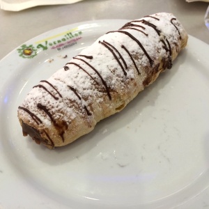 Cannolli de chocolate