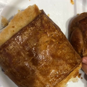 Croissant De jamon y queso crema