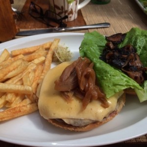 hamburguesa suiza 