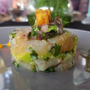 Tartar de Lau-lau ahumado 