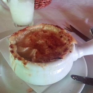 Sopa de cebolla