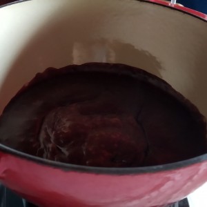 fondue de chocolate