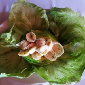 Ensalada Palmito y Aguacate