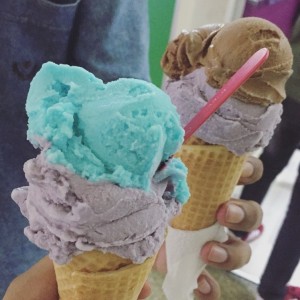 helado de Bati Bati y Chicle
