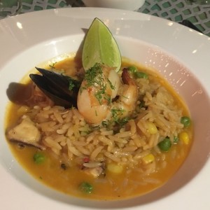 Arroz Caldoso de Mariscos