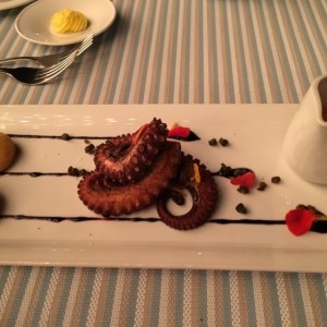 Pulpo a la parrilla