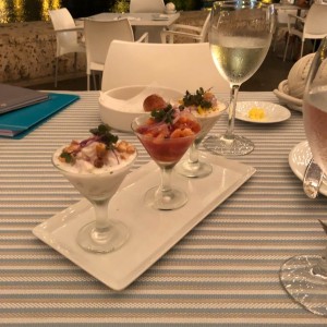 trilogia de ceviches