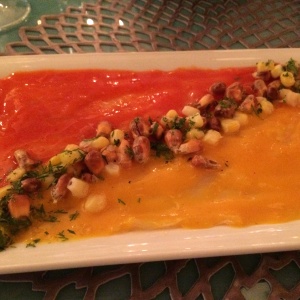 Tiradito de pescado