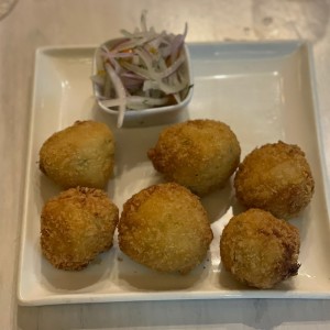 Croquetas de cangrejo
