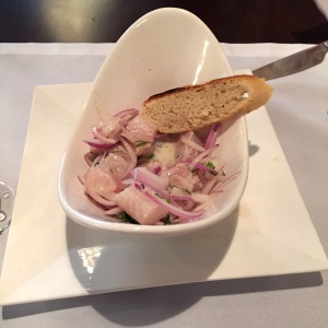 Ceviche de pescado