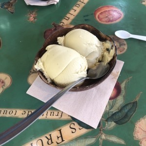 helado de aguacate