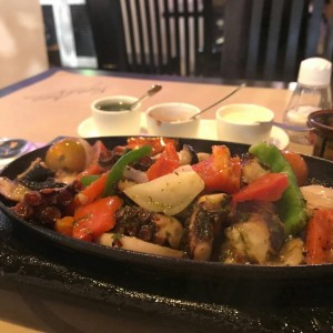 pulpo a la parrilla