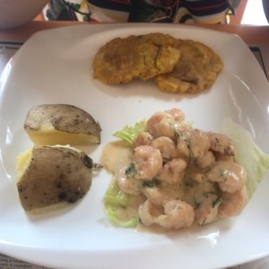 camarones al ajillo