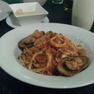 Spaghettis a la marinera