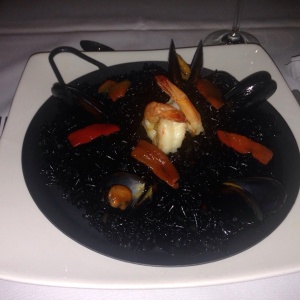 Paella negra