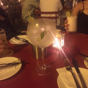 Ginebra y Limonada de Coco