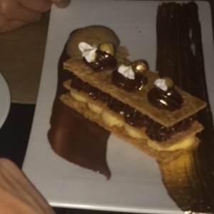 milhoja de nutella 