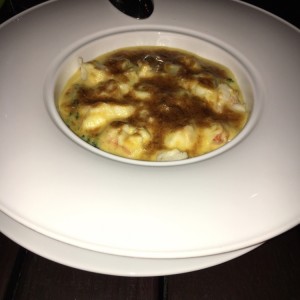 gratin de langosta