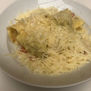 pasta de salmon y langosta 