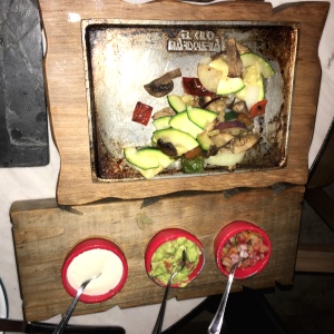 Fajitas vegetarianas