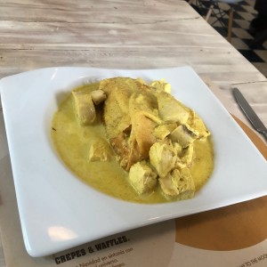 pollo al curry 