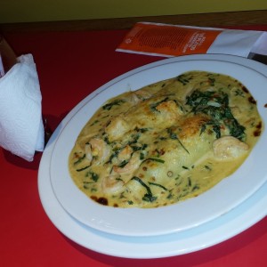 Crepes de mariscos