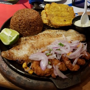 bandeja caribeña