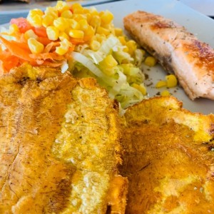 Salmon a la parrilla