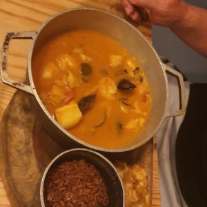 Cazuela de mariscos