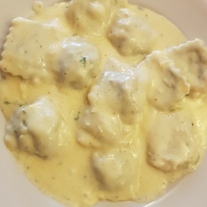 ravioli de espinaca
