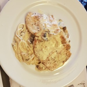 pollo dos salsas
