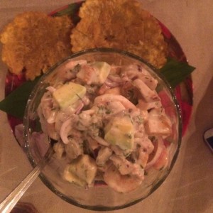 ceviche mixto en salsa doña maxima 