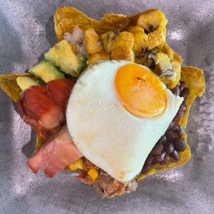 Canasta de chicharrón