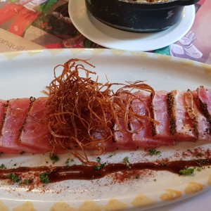 Lomos de Atún encostrados