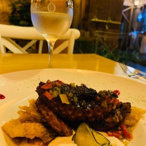 pulpo al grill