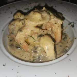 Langostino a los 3 quesos