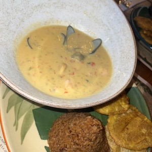 Cazuela de mariscos