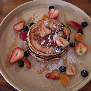 pancake de avena