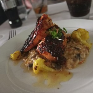 Pollo con Risotto