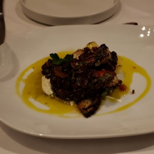 Pulpo a la parrilla