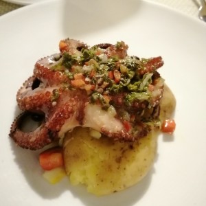 Pulpo a la parrilla